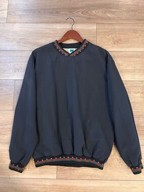 Vintage Turfer Sportswear Pullover 90’s Windbreaker Mens M USA Supplex Nylon